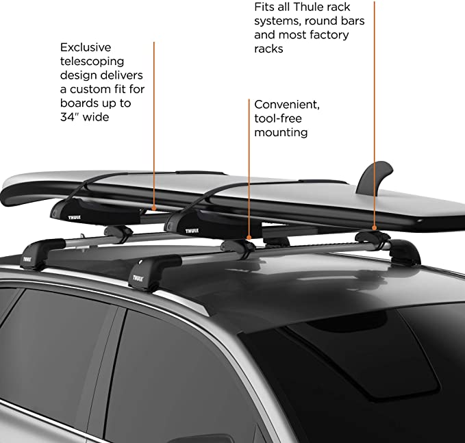 Thule SUP Taxi XT - SUP / Surfboard Rack - Pacific Rack Outfitters