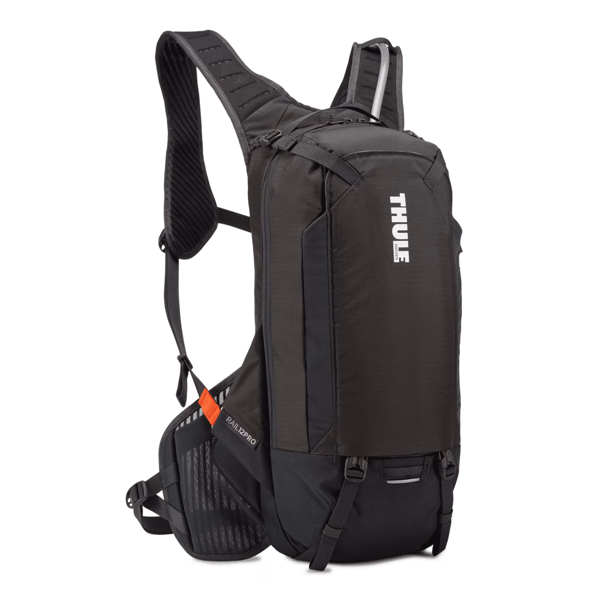 Thule Rail Pro 12L + Koroyd Back Protector Hydration Backpack- Obsidian